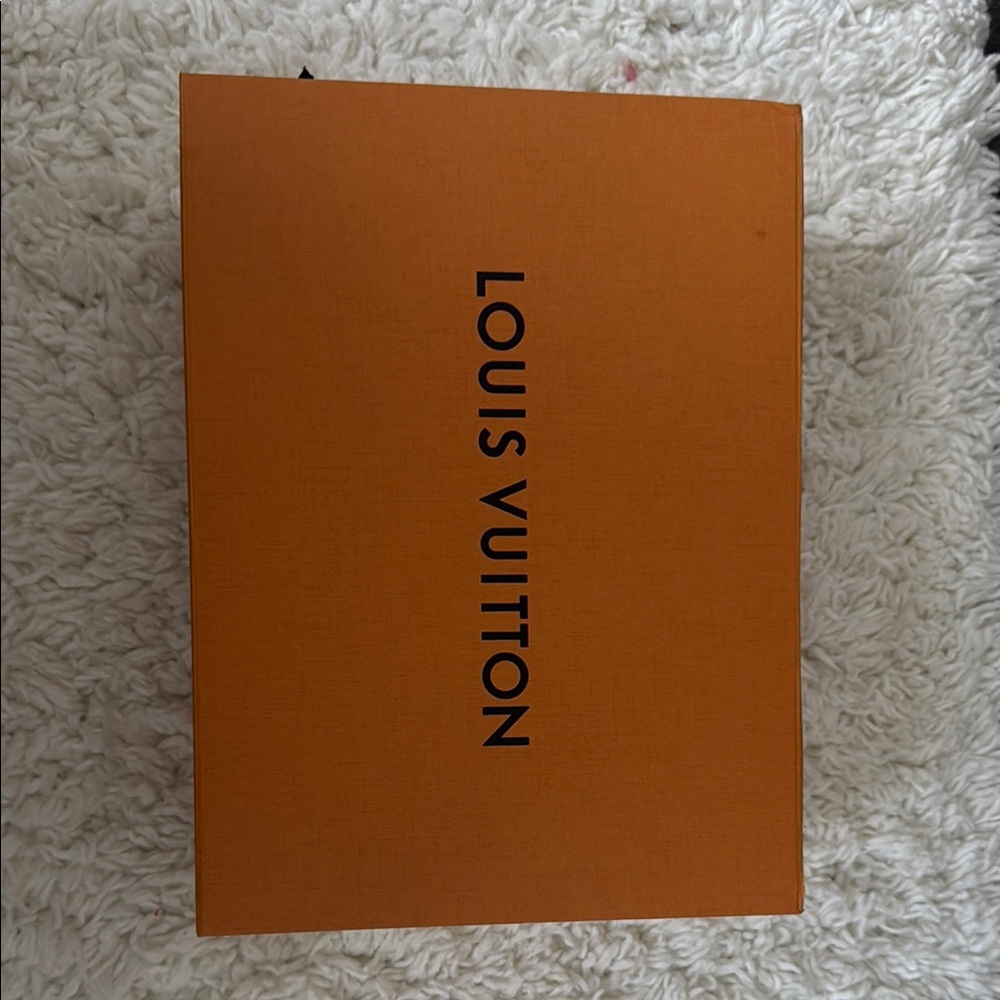 Louis Vuitton Signature Box in Bold Orange